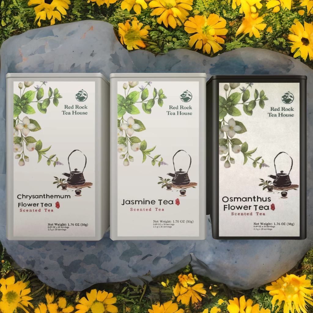 Red Rock Tea House Floral Tea Sample Box